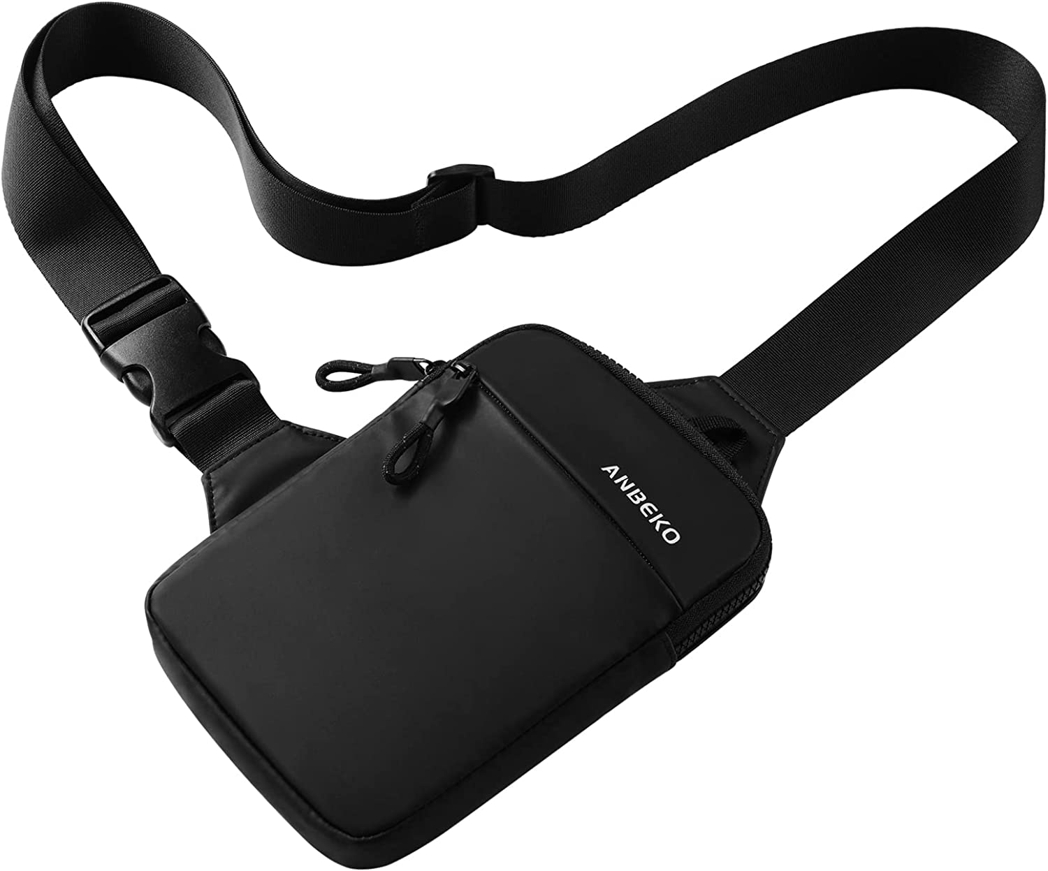 ANBEKO Small Crossbody Sling Bag Fanny Packs for Men Women, Mini Travel Shoulder Messenger Bag Chest Bag - Image 8